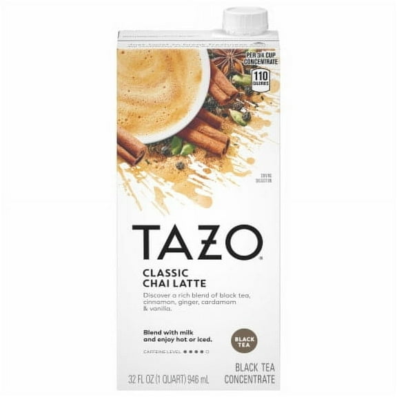 2X-Tazo Classic Chai Latte Black Tea Concentrate - 32 fl oz