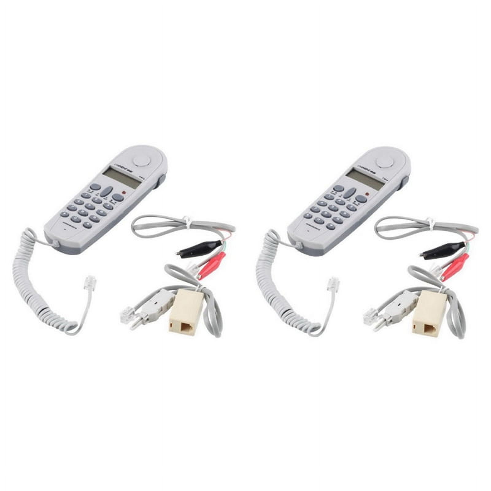 2X Telephone Phone Butt Test Tester Lineman Tool Network Cable Set