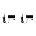 2X Temperature Sensor Tuya Thermometer Detector Digital Display Home