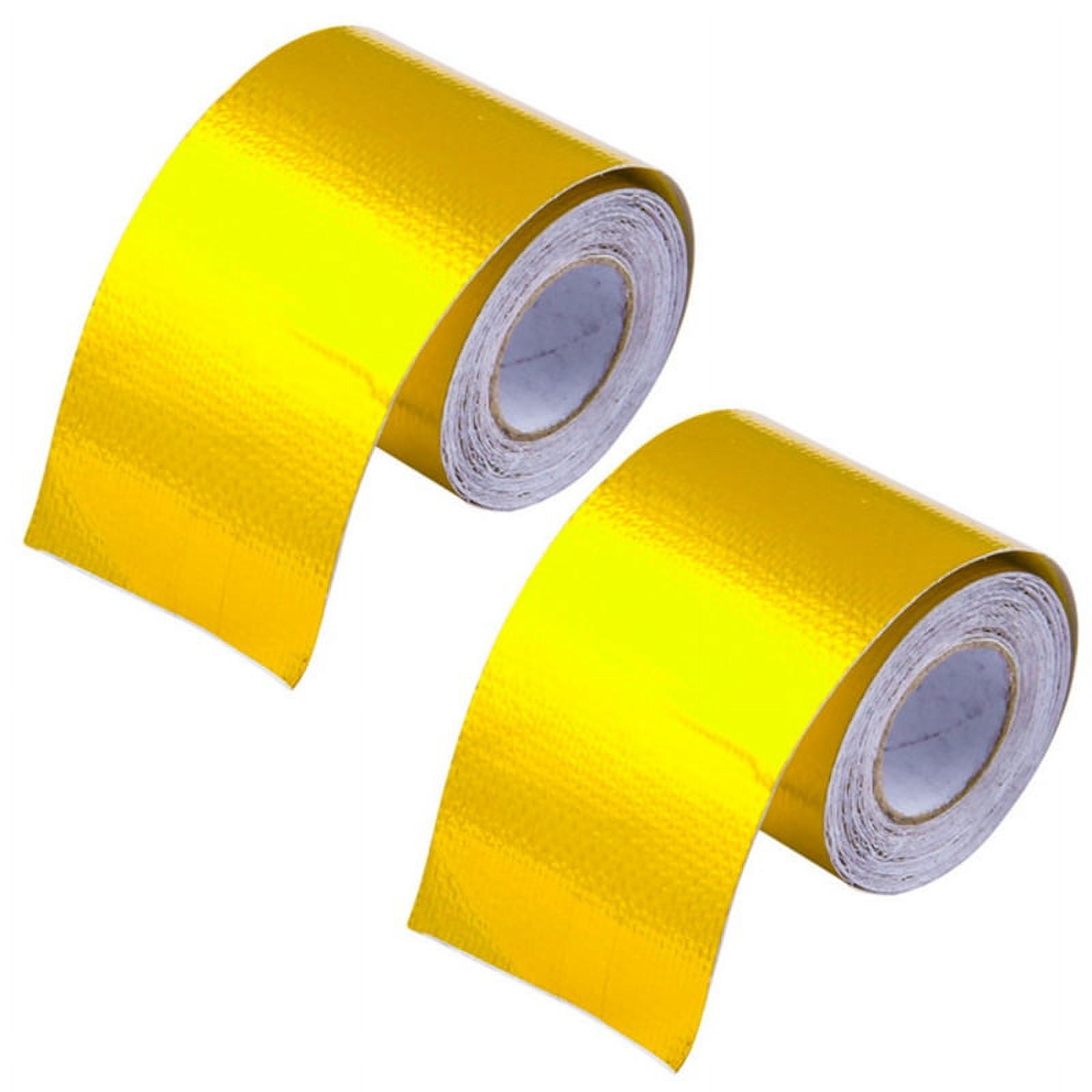 2X Thermal Tape Air Intake Heat Insulation Wrap Reflective Heat Self