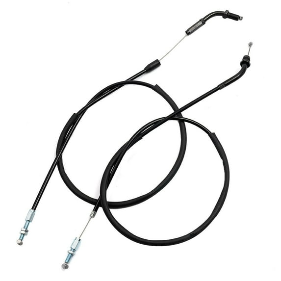 2X Throttle Cable Push & Pull Set for Honda CB350 CL360 CB400 CB550 CB750 FT500