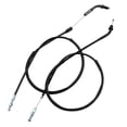 thumbnail image 1 of 2X Throttle Cable Push & Pull Set for Honda CB350 CL360 CB400 CB550 CB750 FT500, 1 of 12