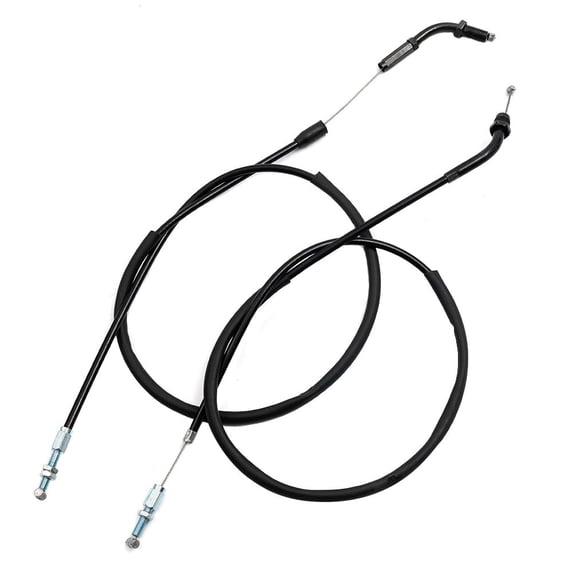2X Throttle Cable Push & Pull Set for Honda CB350 CL360 CB400 CB550 CB750 FT500