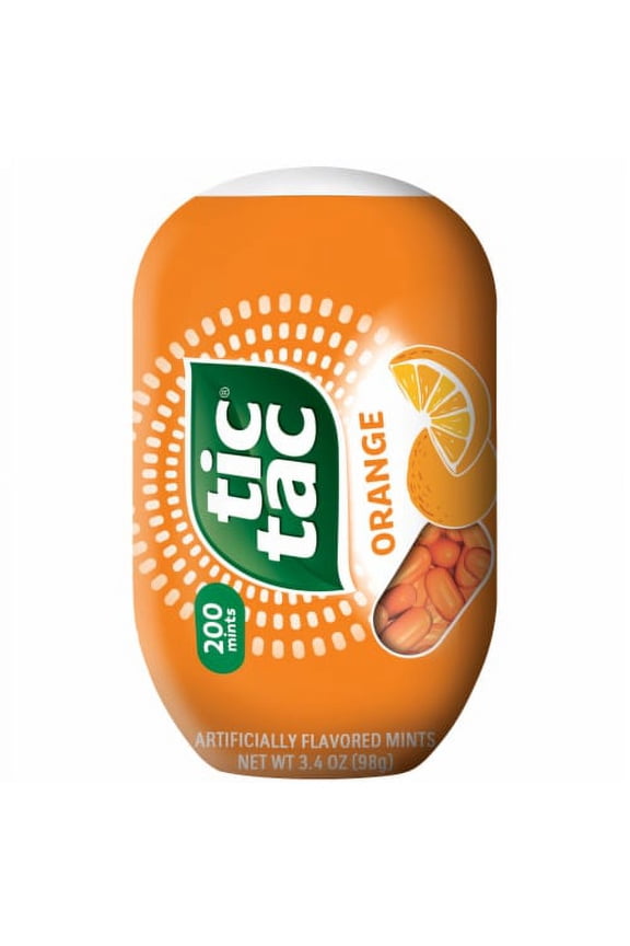 2X-Tic Tac Orange Flavored Mints - 3.4 oz