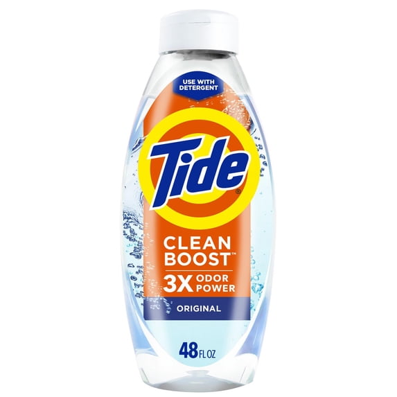 2X - Tide Clean Boost Rinse Laundry Odor Remover, 70 Loads - Original 48 oz