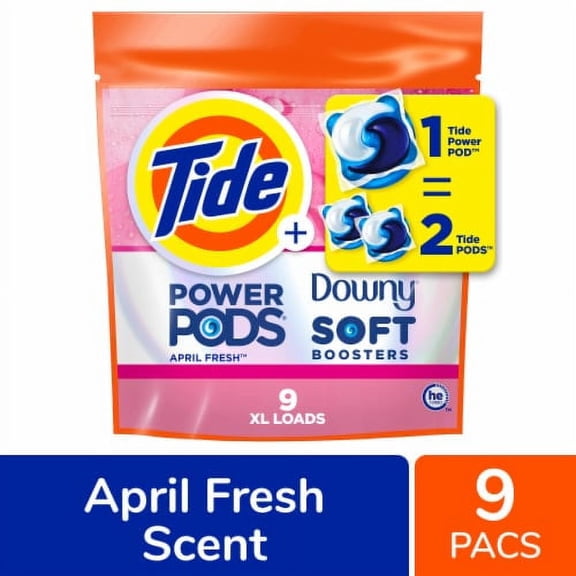 2X - Tide Pods With Downy April Fresh Laundry Detergent Pods