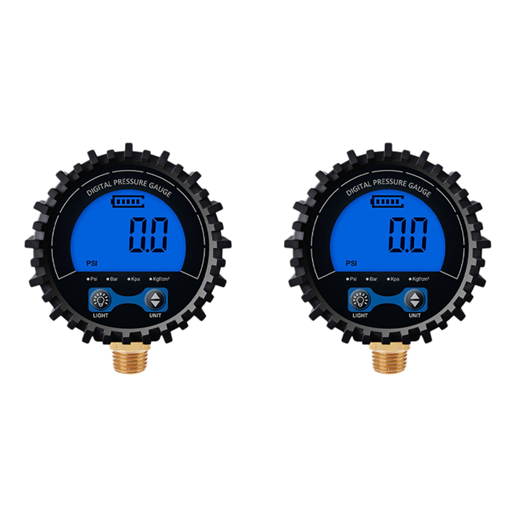 2X Tire Pressure Gauge Digital Tire Tester Display Air Pressure