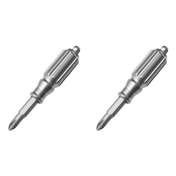 2X Titanium Mini Screwdriver Keychain-Portable&Magnetic Mini Screwdriver,Perfect for on-the-Go Applications