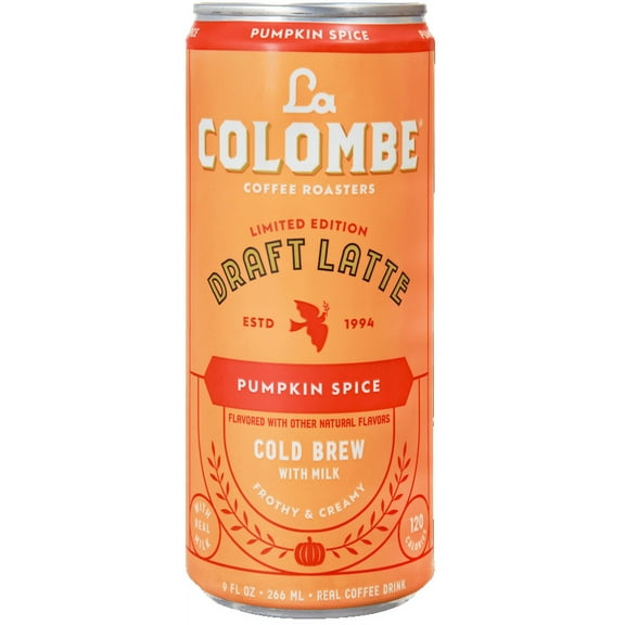 2X - Tjs La Colombe Pumpkin Spice Cold Brew Latte 9 Fl Oz