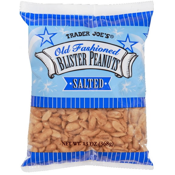 2X-Tjs Old Fashioned Blister Peanuts-13 Oz