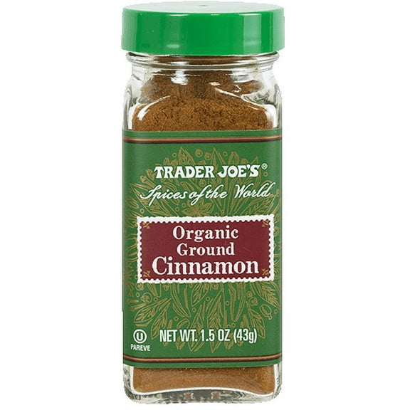 Pack of 2 - TJs Organic Ground Cinnamon 1.5 Oz