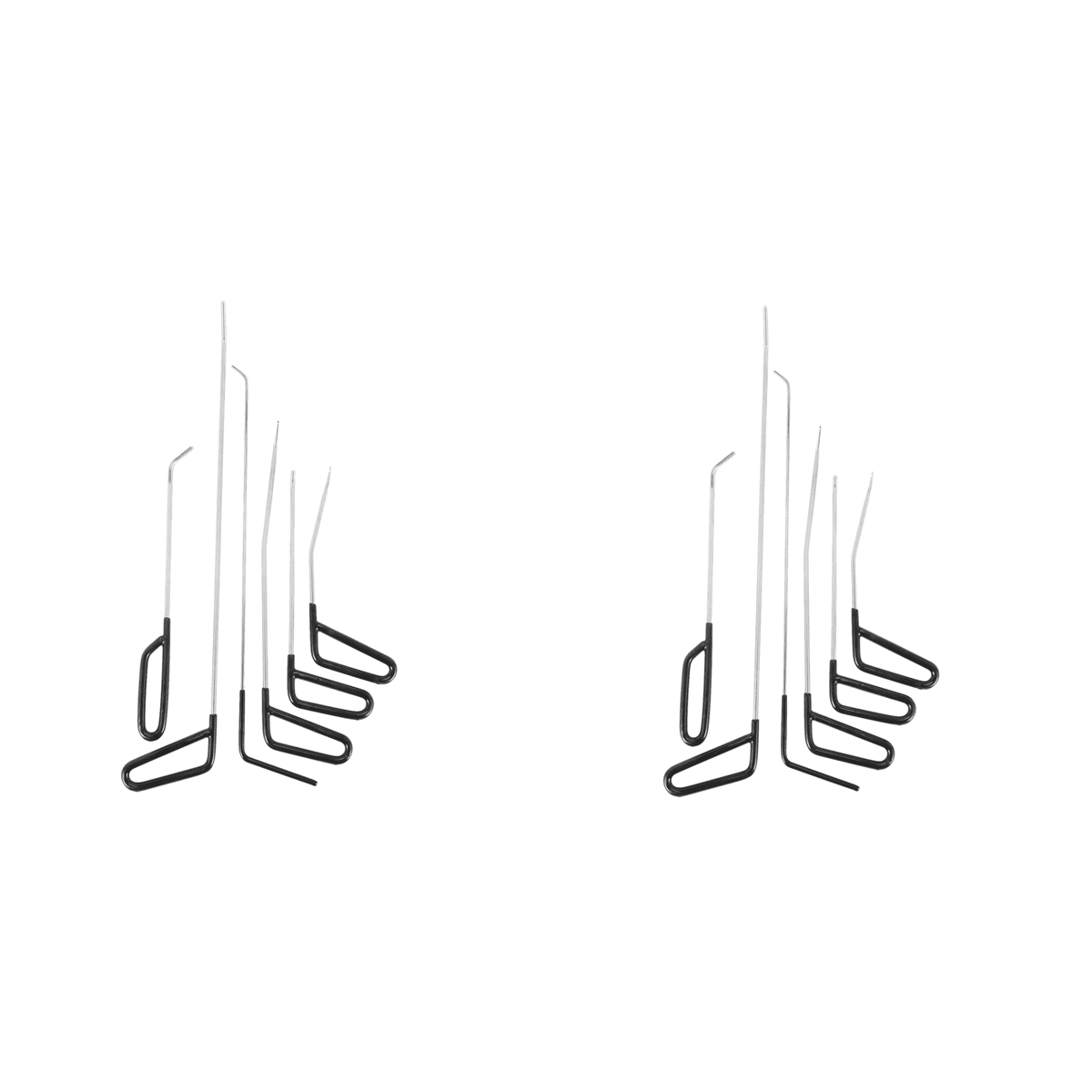 2X Tools New Quality Hooks Rods Paintless Dent Removal Car Repair Door