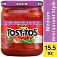 thumbnail image 1 of 2X-Tostitos Medium Restaurant Style Salsa Dip - 15.5 oz, 1 of 5