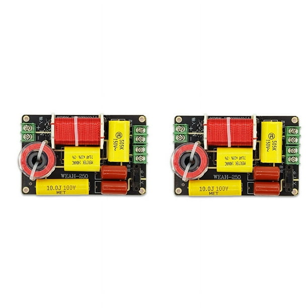 2X Treble+Bass 2 Way Speaker Crossover HiFi High-Fidelity 2X Treble+Bass 2 Way Speaker Crossover HiFi High-Fidelity