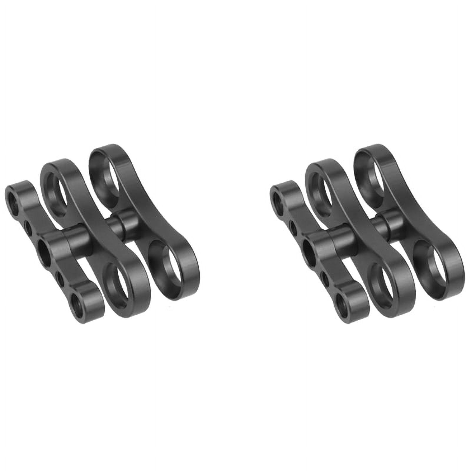 2X Tripod Butterfly Clip Clamp 1Inch Joint Arm 1/4 3/8 Mount for ...