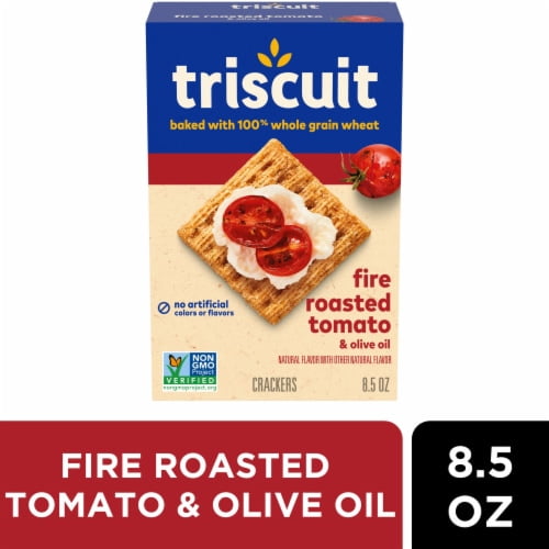 2X-Triscuit Fire Roasted Tomato & Olive Oil Whole Grain Wheat Crackers - 8.5 oz