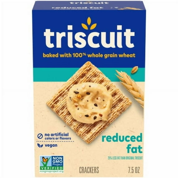2X-Triscuit Reduced Fat Original Crackers - 7.5 oz