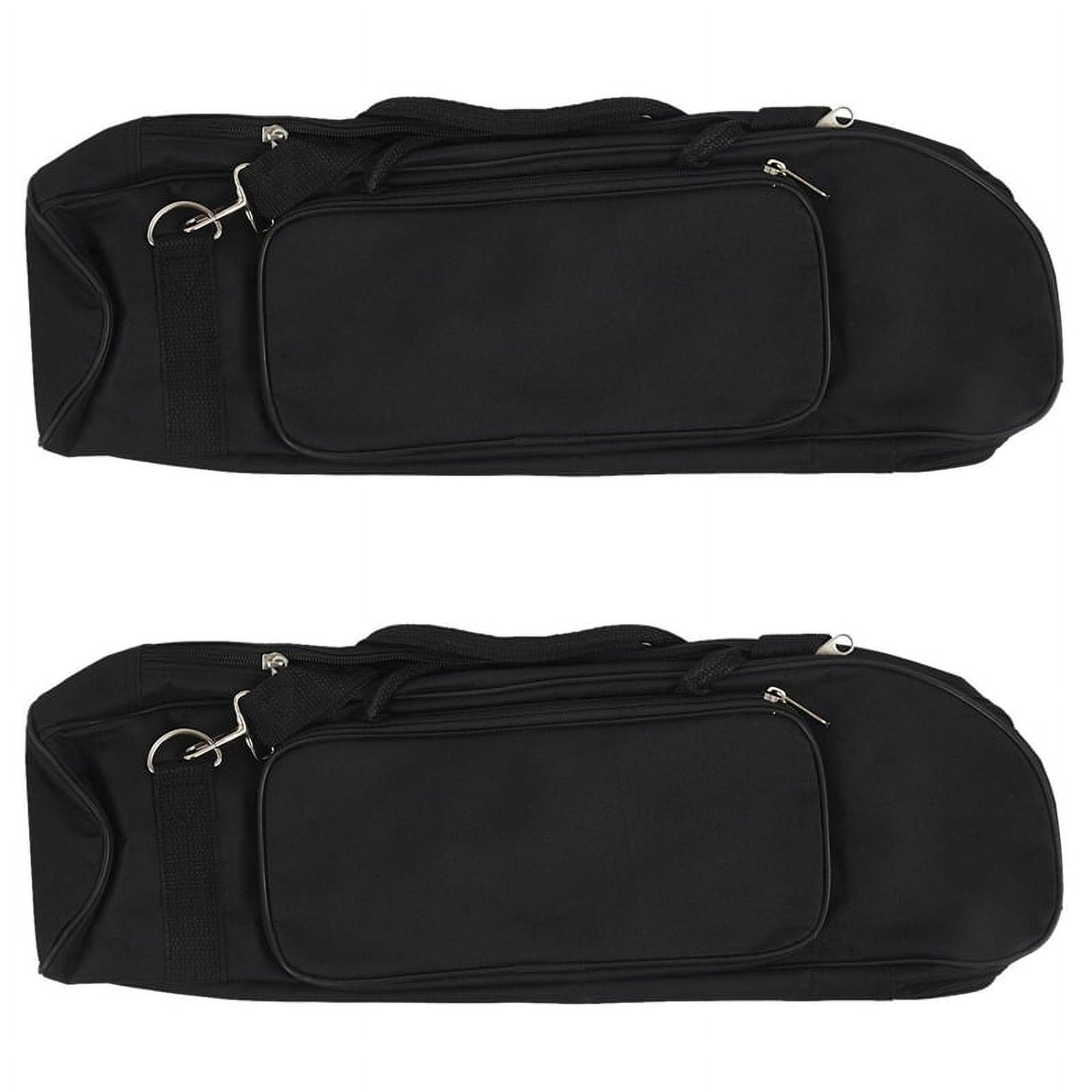 2X Trumpet Bag Professional Padded Soft Carrying Case Backpack with