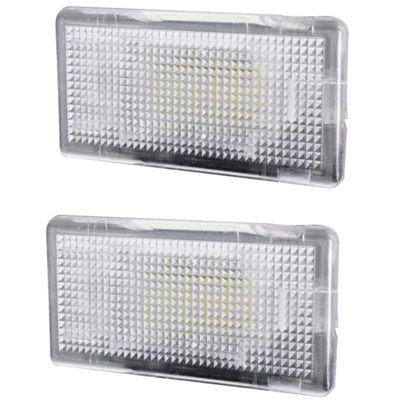 2X Trunk Lamps for E39, E36, E38, E46, E60 White Light,2 x Boot Light,White