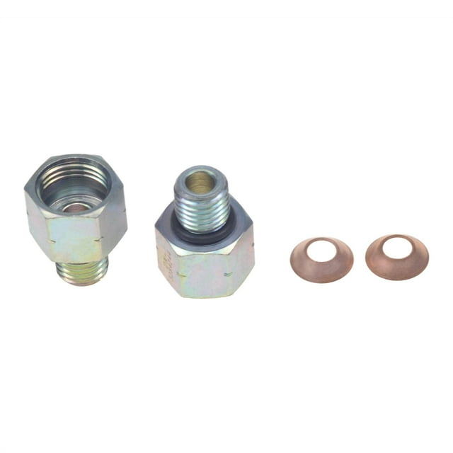 2X Turbo Oil Supply line fitting For Dodge Cummins9498 5.9L 12v