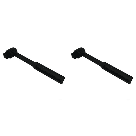 2X Turntable Stylus Brush for LP Vinyl Record Player Phonograph Anti-Static Needle Brush Phono Cleaner Tool Accessories
