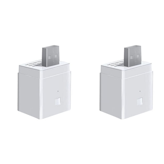 2X Tuya Smart WiFi USB Adapter 5V 2A WiFi USB Power Adapter for Yandex  Hey  for Smart Home Automation