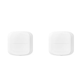 2X Tuya WIFI 2 Gang Scene Button Switch Push Remoter Panel Smart Home Linkage Automation Sence Controller WiFi Version