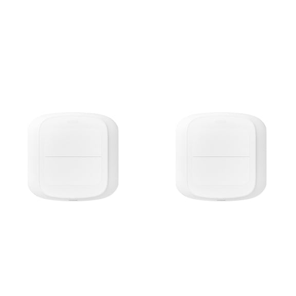 2X Tuya WIFI 2 Gang Scene Button Switch Push Remoter Panel Smart Home Linkage Automation Sence Controller WiFi Version