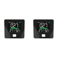 thumbnail image 1 of 2X Tuya WiFi Air Quality Meter PM2.5 Temperature Humidity Tester Portable LED Display for Home Office, 1 of 8