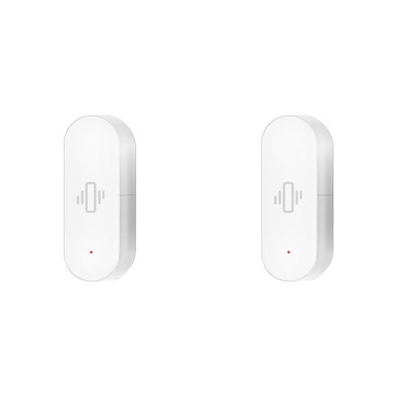 2X Tuya WiFi Smart Vibration Sensor Motion Detection Real-Time Remote Monitor Alarm for Home Window Drawers