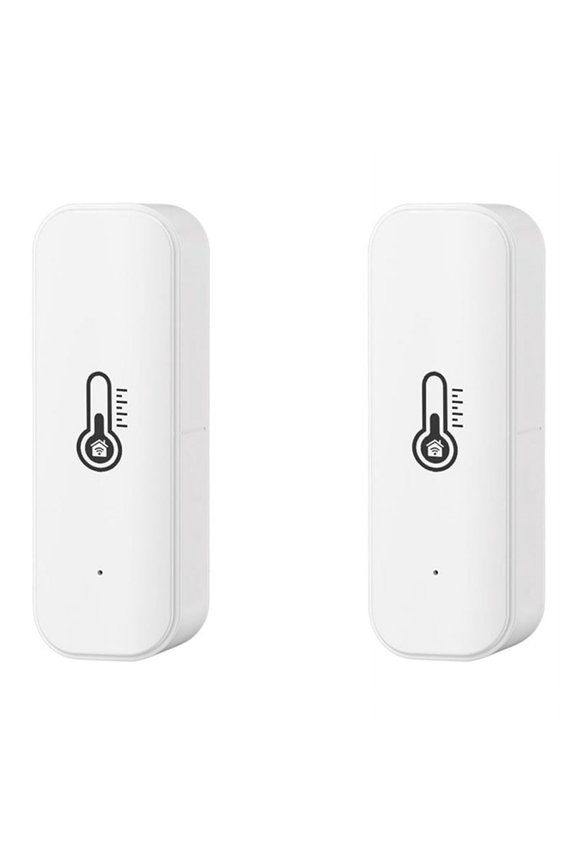 2X Tuya WiFi Temperature and Humidity Sensor Indoor Humidity Sensor APP Monitoring for Home Assistant