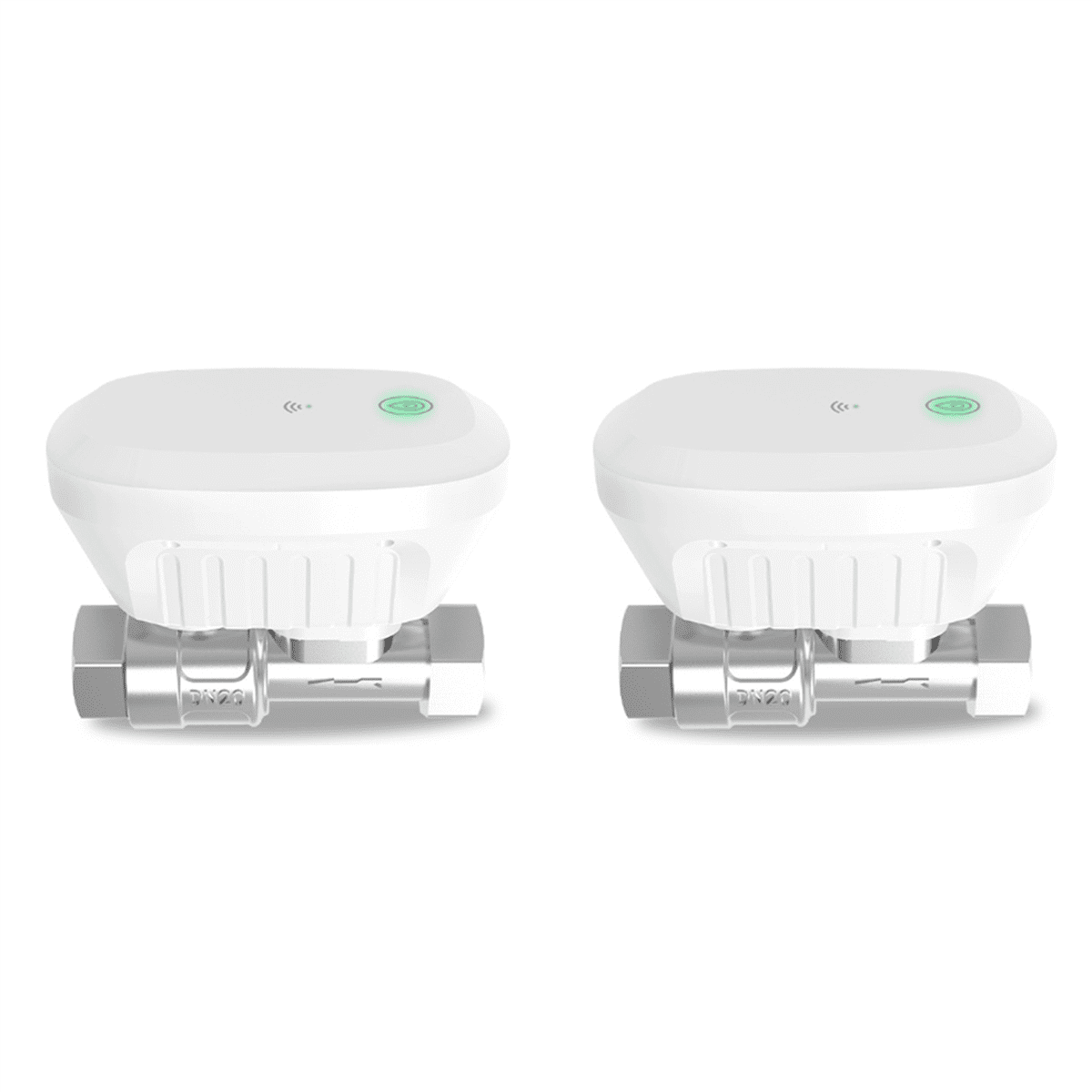 2X Tuya WiFi Water Valve Water Meter Water Flow Rate Water Temperature ...