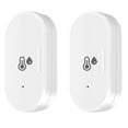 thumbnail image 1 of 2X Tuya ZigBee Smart Temperature & Humidity Sensor, Outdoor Hygrometer Thermometer Mini Temperature Humi, 1 of 8
