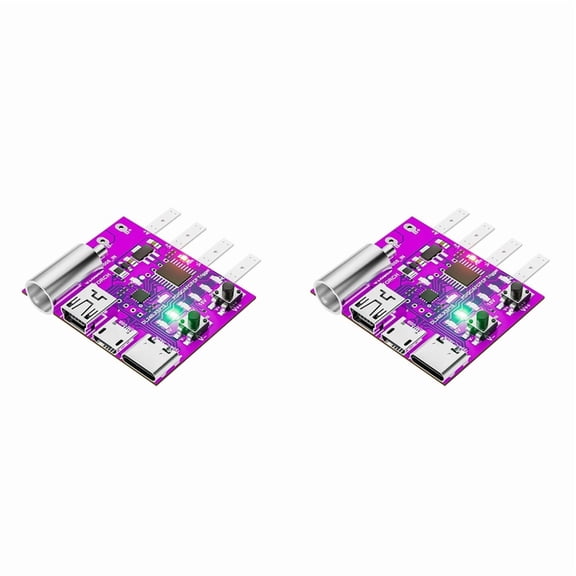 2X Type-C PD3.1 Fast Charging 4-Wire Test Board Voltage Meter Deceiver 140W Charger Aging Tool for DL24 Load Tester,2 x Charger Load Tester,