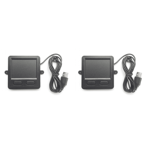 New Arrivals 2X USB 2.0 Touchpad, Portable Trackpad for Desktop and Laptop User, Small Size