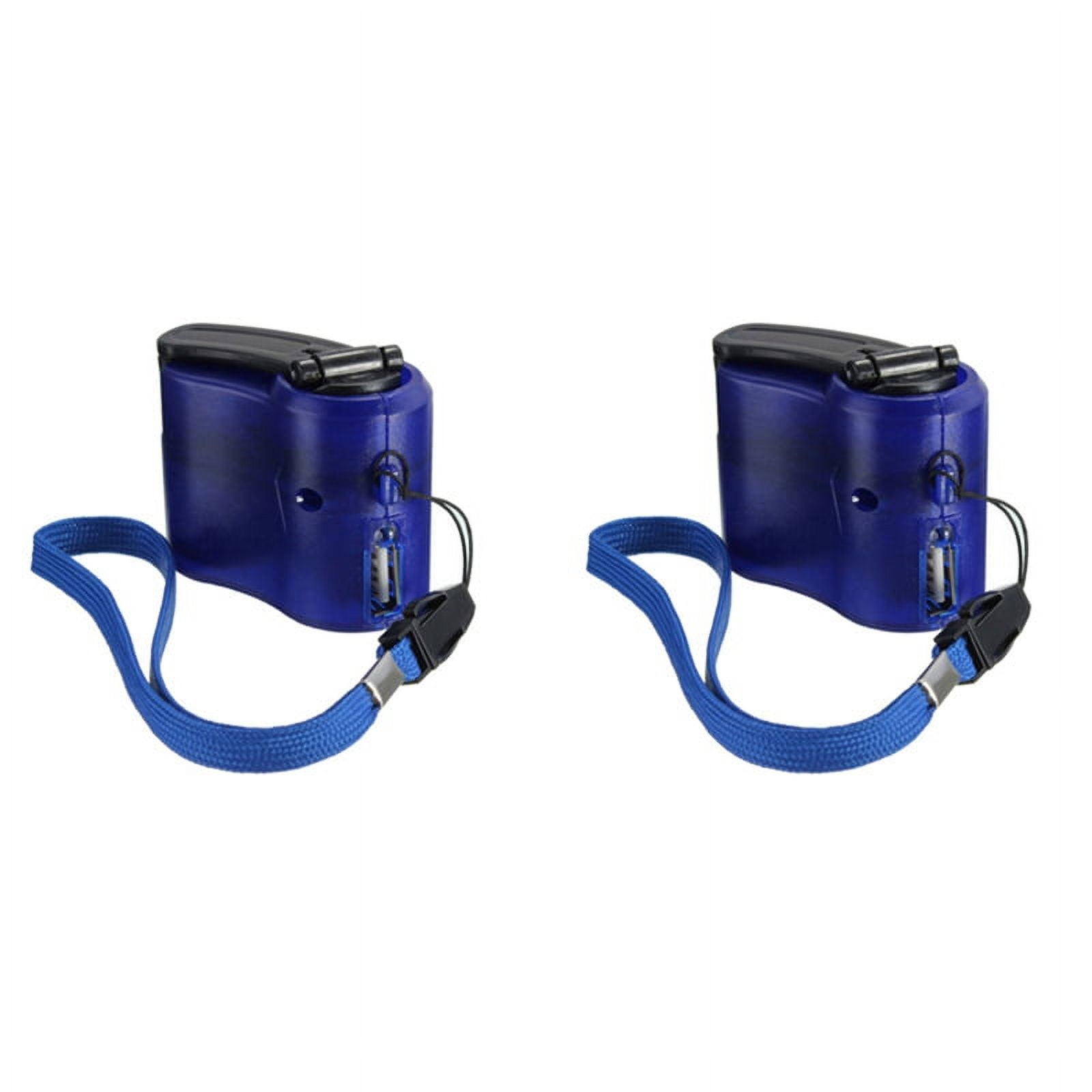 2X USB Emergency Hand Cranking Dynamo for Universal Charger Travel Charger Gadgets