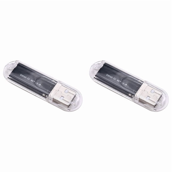 2X USB Miner BTC Miner Solo Lottery Miner 45-50KH/S Bitcoin Mini Miner Asic Mining for Home Office,2 x Miner,Transparent Shell