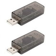 2X USB to USB Isolator Industrial Grade Digital Isolators with Shell 12Mbps Speed ADUM4160