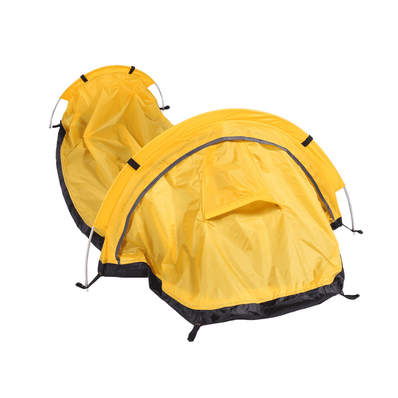 2X Ultralight Bivvy Tent Single Person Backpacking Bivy Tent Waterproof Bivvy Sack for Outdoor Camping Survival Travel