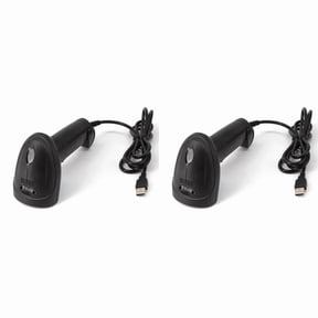 2X Universal 1D/2D USB Wired Barcode Scanner Handheld QR Codes Reader Mobile POS Plug and Play Support Logistic Store