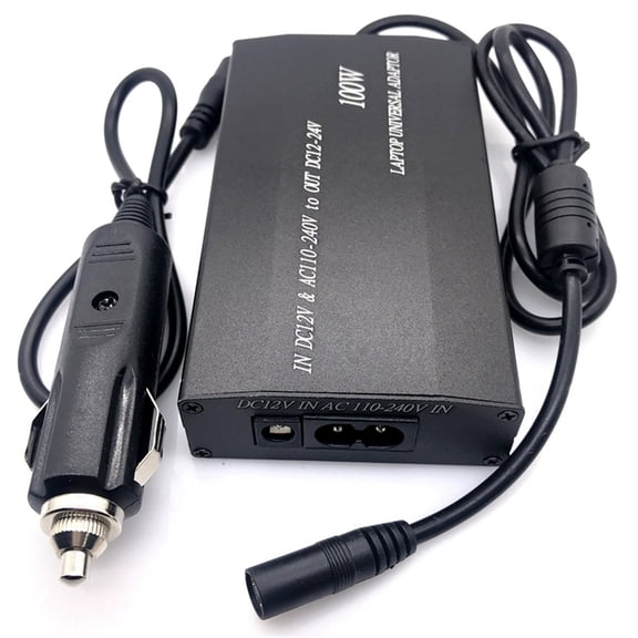 2X Universal 5V-24V AC Power Adapter Adjustable Home Charger USB5V Power Supply 100W 5A Laptop with 34Pcs DC Connector
