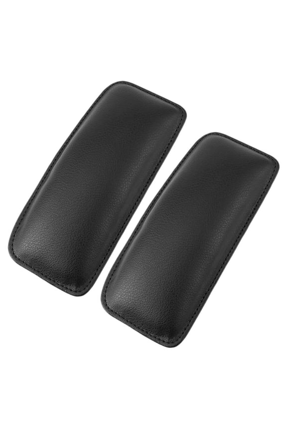 2X Universal Car Armrest Cushion, Door Armrest Protective Pad Soft Leather Armrest Pad
