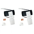 thumbnail image 1 of 2X Universal Ceiling Fan Remote Control Kit Replacement, 6-Speed & Timing, Remote Replacement for DC Ceiling Fan Light, 1 of 6