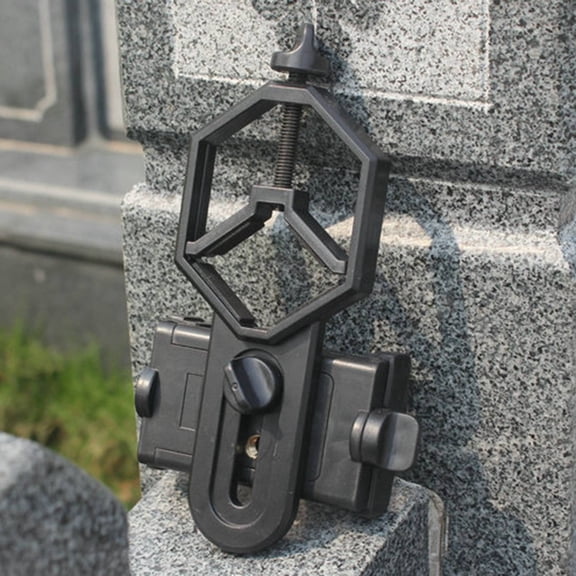 2X Universal Cell Phone Adjustable Adapter Mount Microscope Spotting Scope Telescope Clip Bracket Mobile Phone Holder
