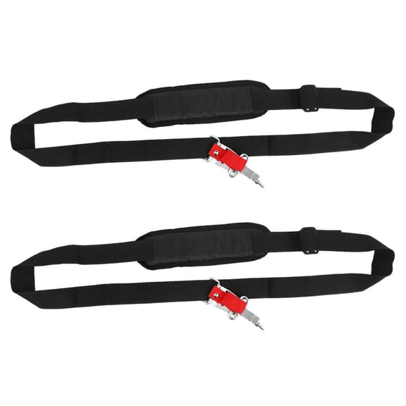 2X Universal Single Shoulder Padded Harness Strap for Brush Cutter Trimmer for