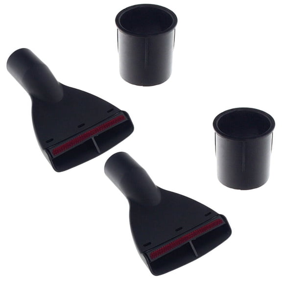 2X Universal Suction Tips Nozzle Vacuum Cleaner 32/35mm Carpet Floor Nozzle Brush Adapter Swivel