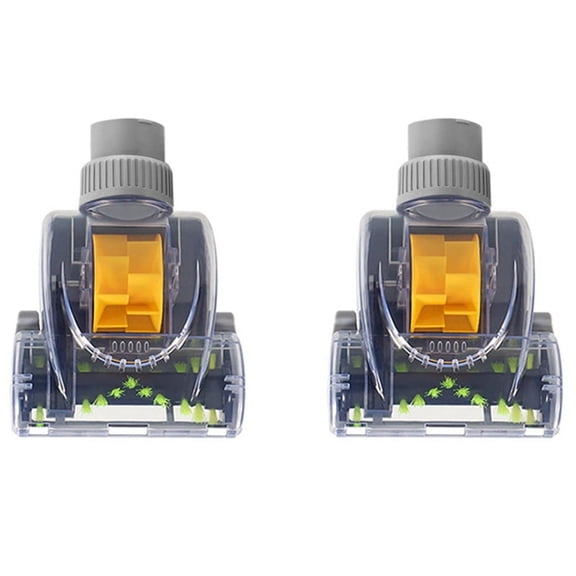 2X Universal Vacuum Turbo Floor Brush for Pet Hair Bedding Carpet Removal Dust Collector Brush Cleaner Parts