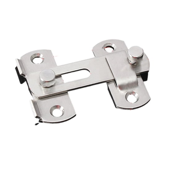 2X Untarnished Sliding Door Hook Strong Security Screw For Barn Fashion Entrances Pet Cage Security