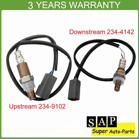 2X Upstream Downstream Oxygen Sensor 234-9102 234-4142 for Mazda RX-8 1.3L 04-08
