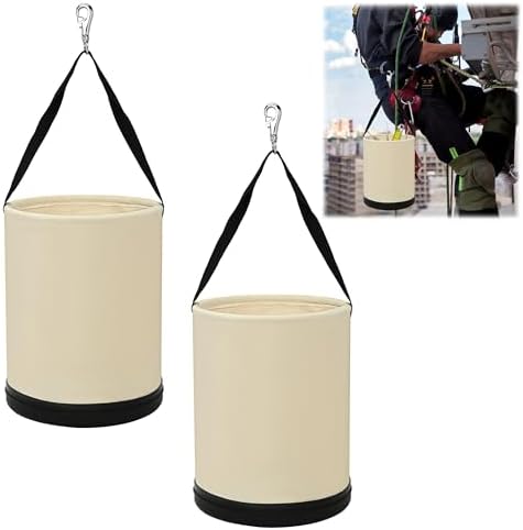 Tool Catching Bucket 2X Utility Canvas Tool Bucket, 15